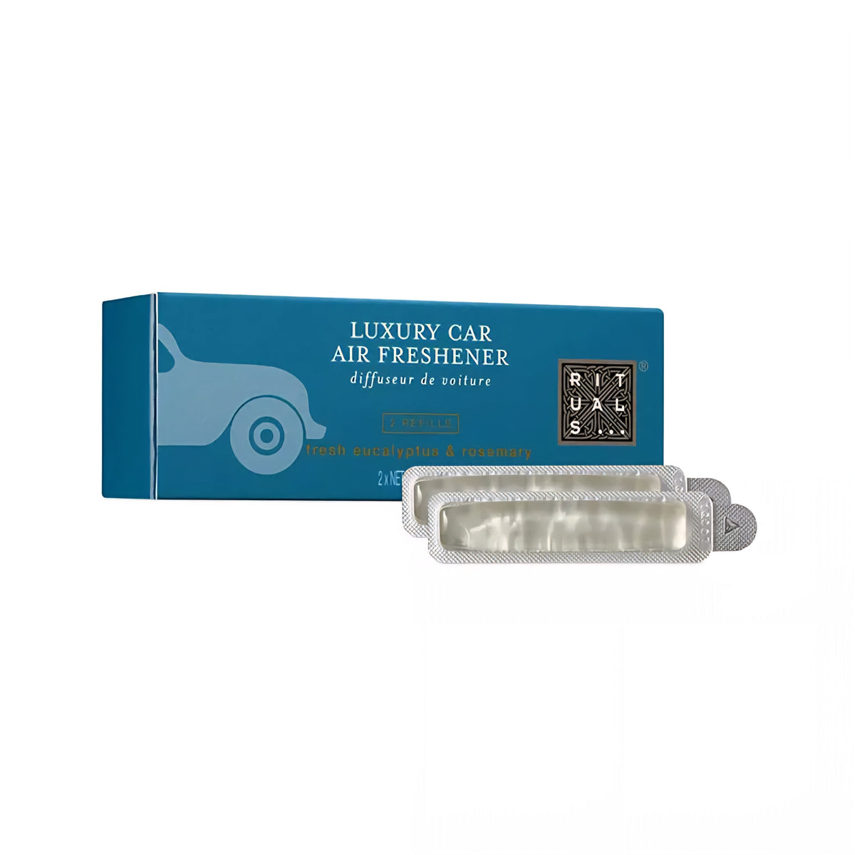 RITUALS - 2x Recharges Luxury Car Air Freshener - réf Fresh eucalyptus & Rosemary