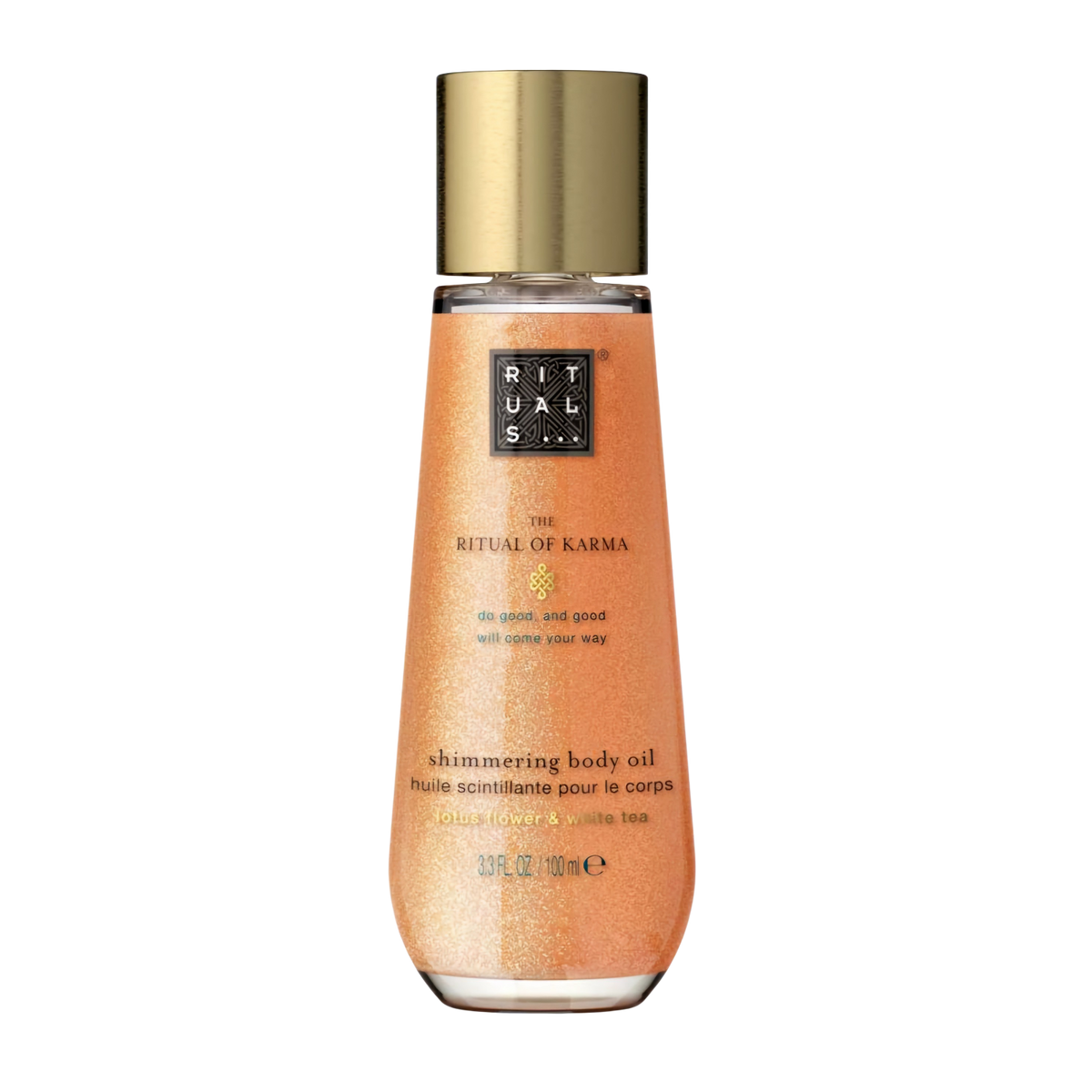 RITUALS - Ritual of Karma Shimmering Body Oil - réf Lotus Flower & White Tea - 100ml