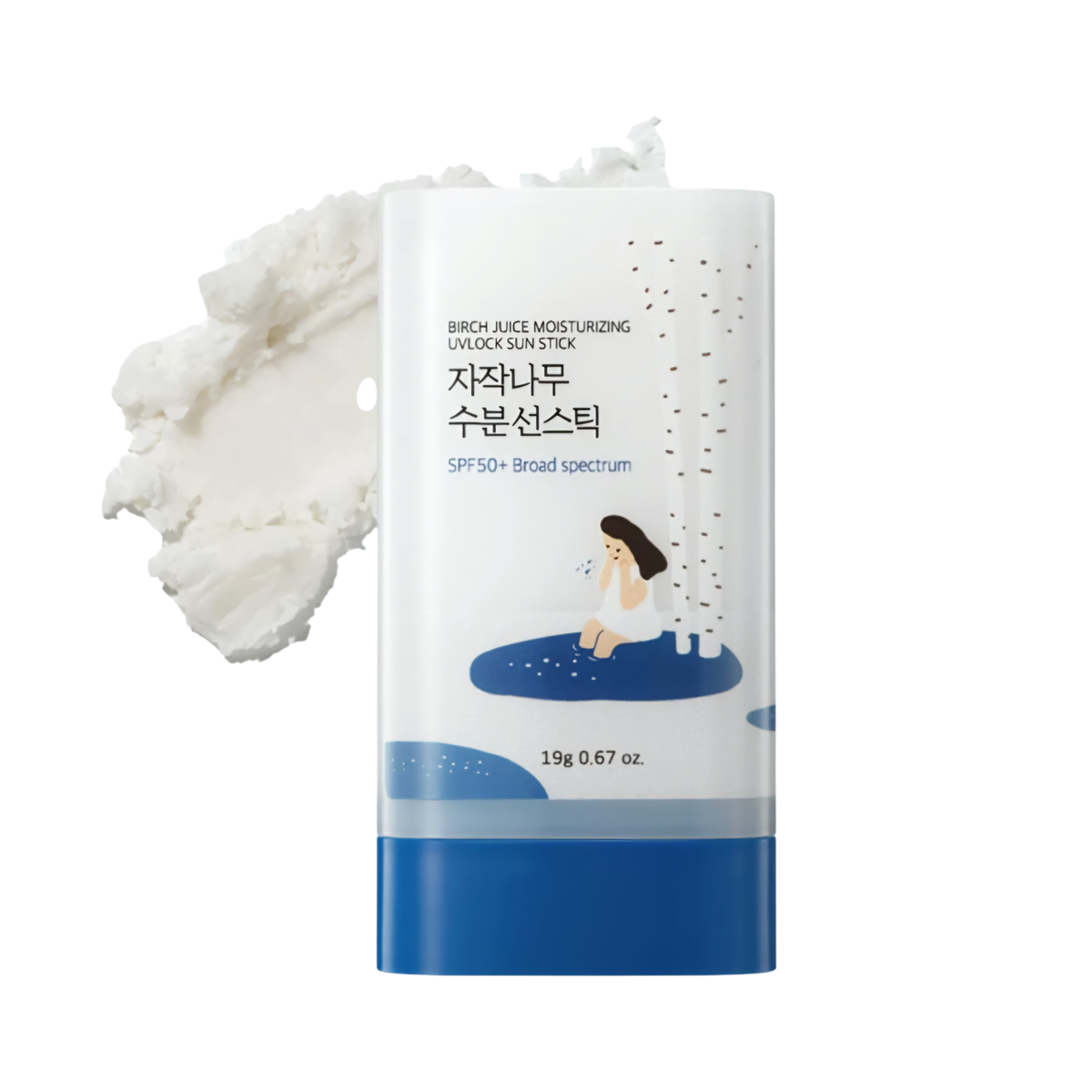 ROUND LAB - Birch Moisturizing Sun Stick SPF 50+ PA++++ - 19g