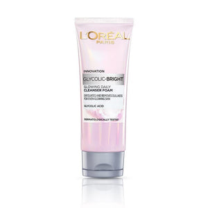 L'OREAL - Gel Nettoyant Moussant Glycolic Bright - 100ml