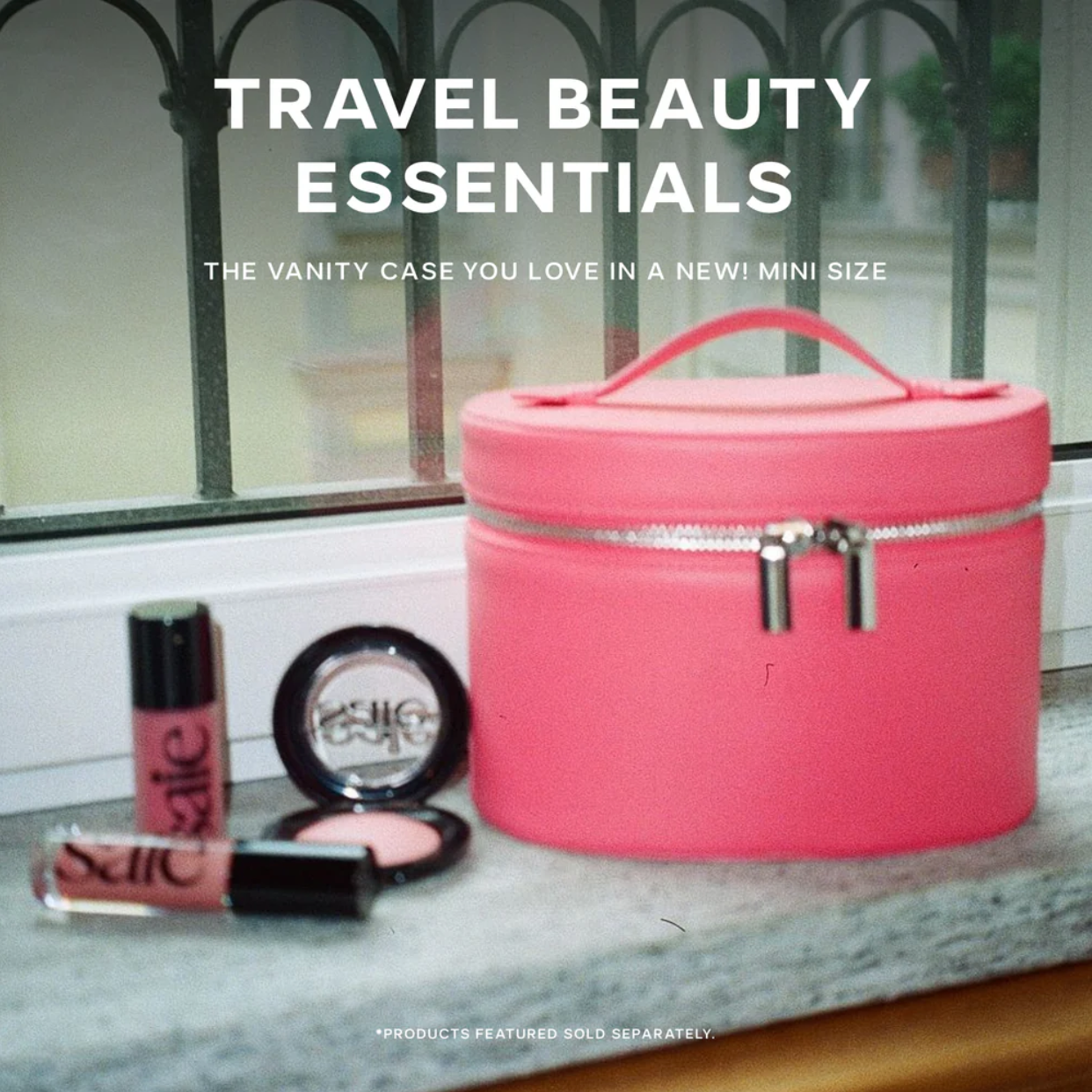 SAIE - The Mini Vanity Case | Fuchsia- Limited Edition