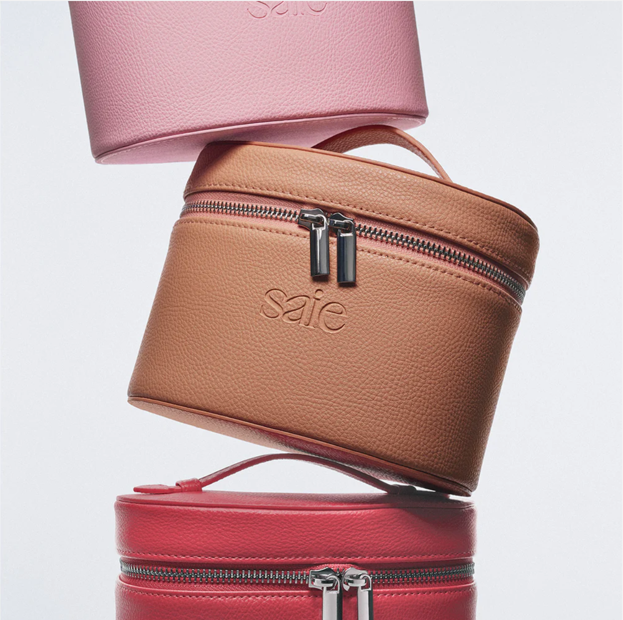 SAIE - The Mini Vanity Case | Peach- Limited Edition