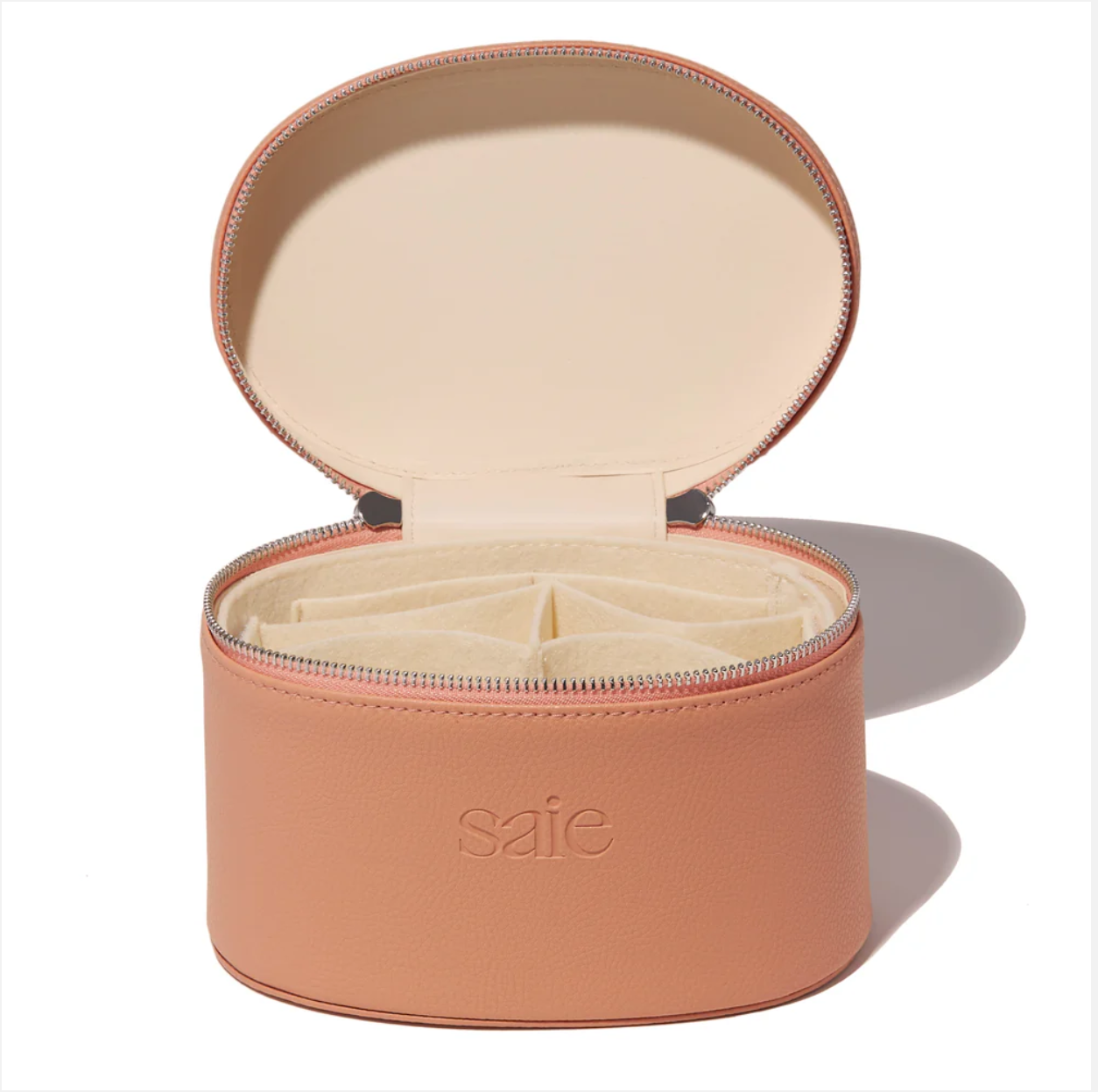 SAIE - The Mini Vanity Case | Peach- Limited Edition
