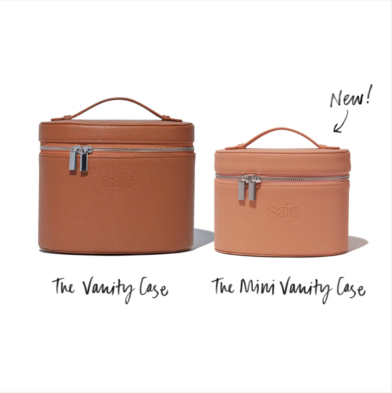 SAIE - The Mini Vanity Case | Peach- Limited Edition