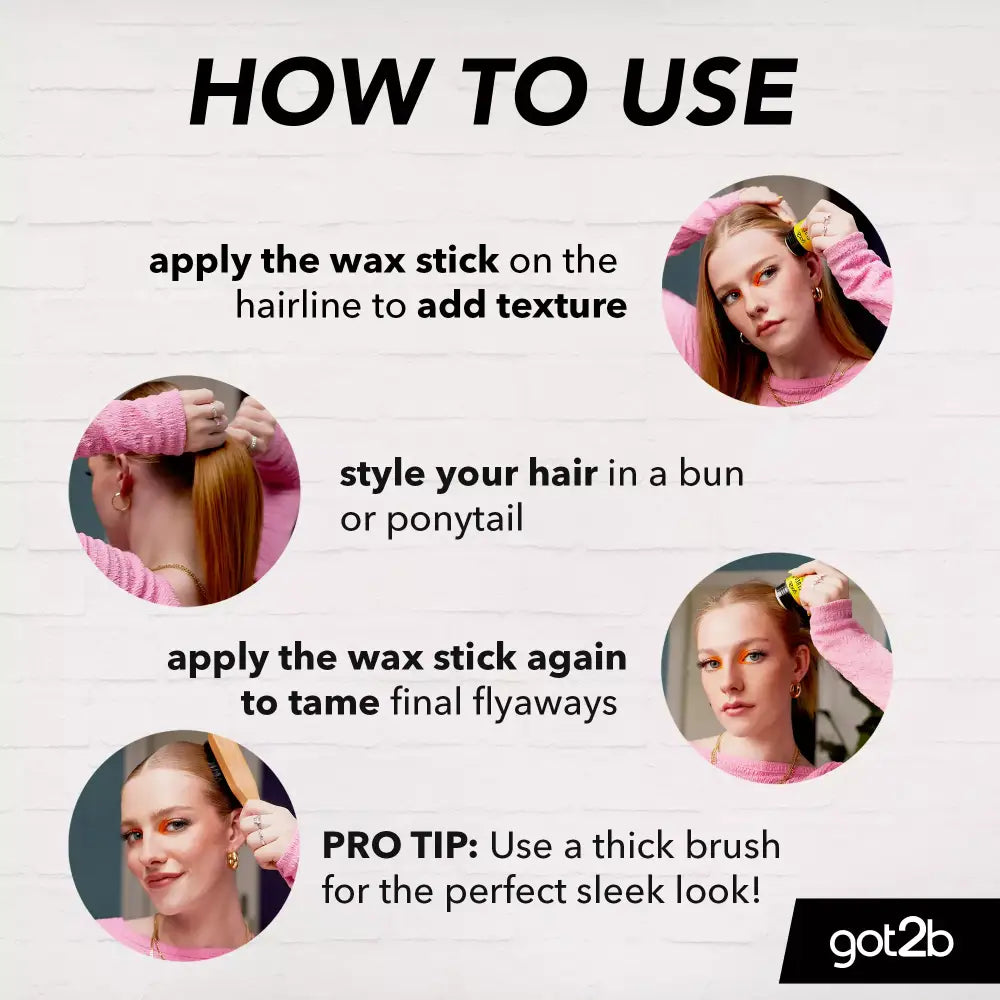 Schwarzkopf - GOT2B Glued Wax Stick - 50g