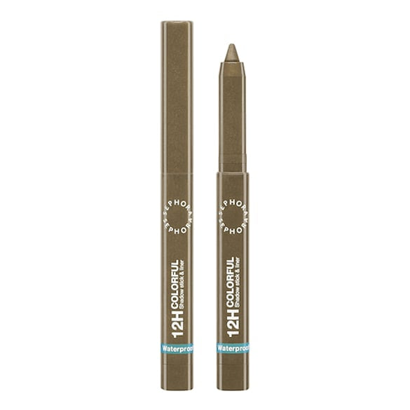 SEPHORA - 12H Colorful - Shadow stick & liner- Ref 17 Olive shimmer