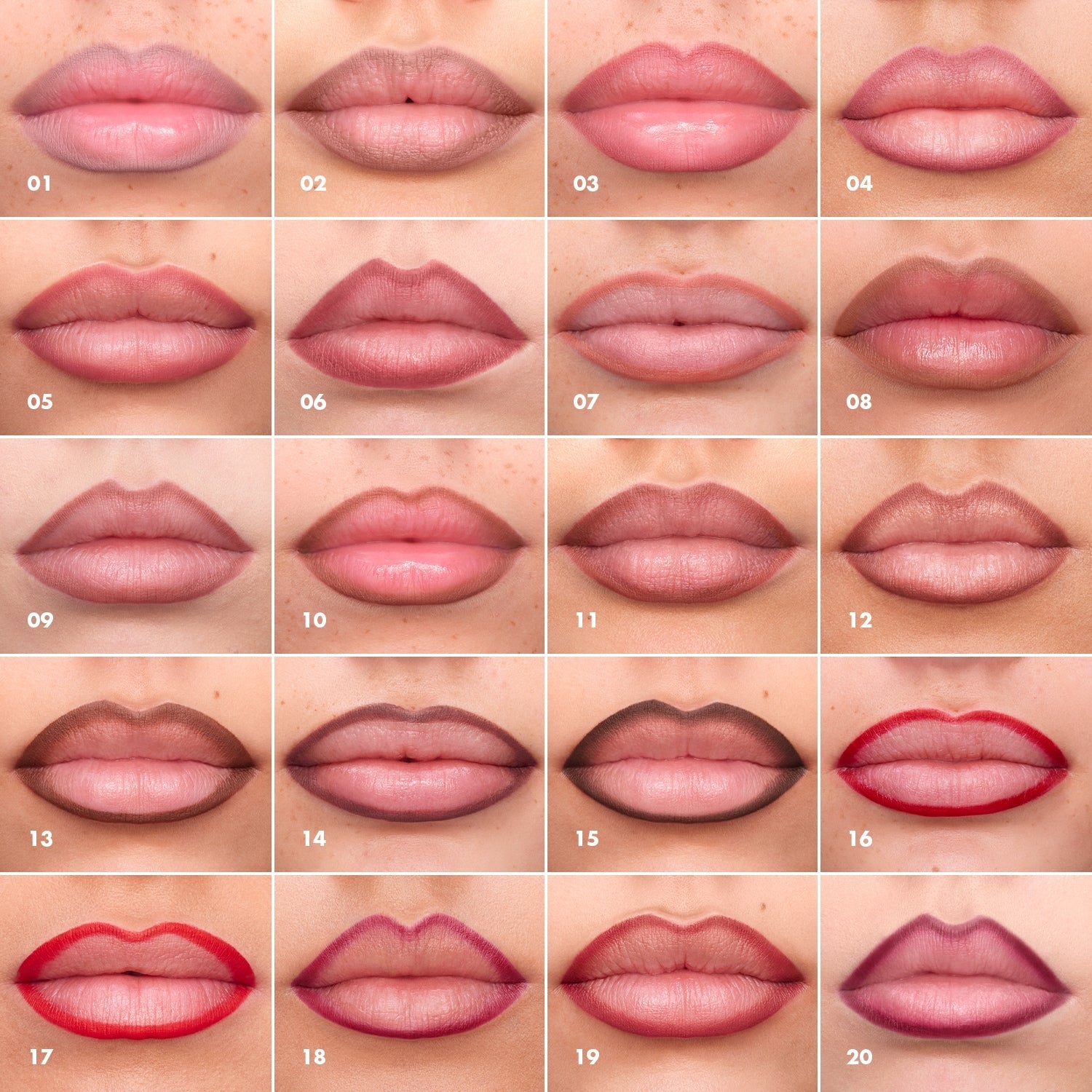 SEPHORA - 8HR Colorful Lip Liner - Crayon à lèvres sans transfert - réf 06 Rosewood mood