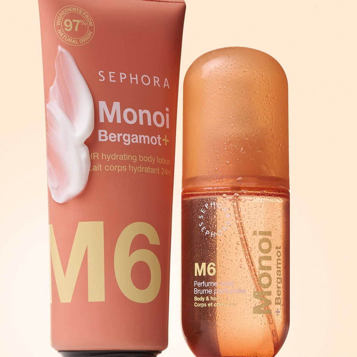 SEPHORA - Brume parfumée corps et cheveux - Monoi + bergamote- 100ml