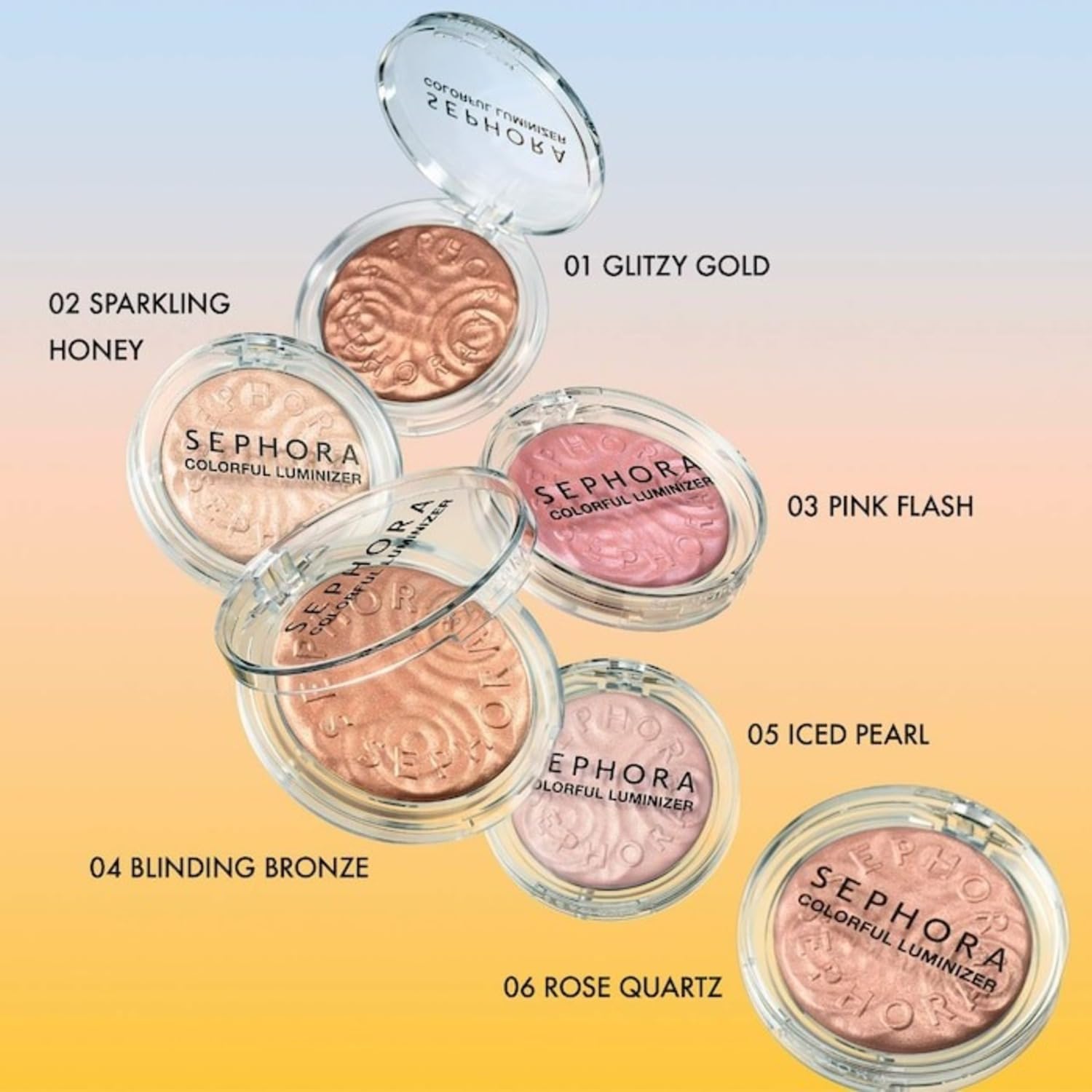 SEPHORA - Colorful Luminizer - réf 01 Glitzy Gold