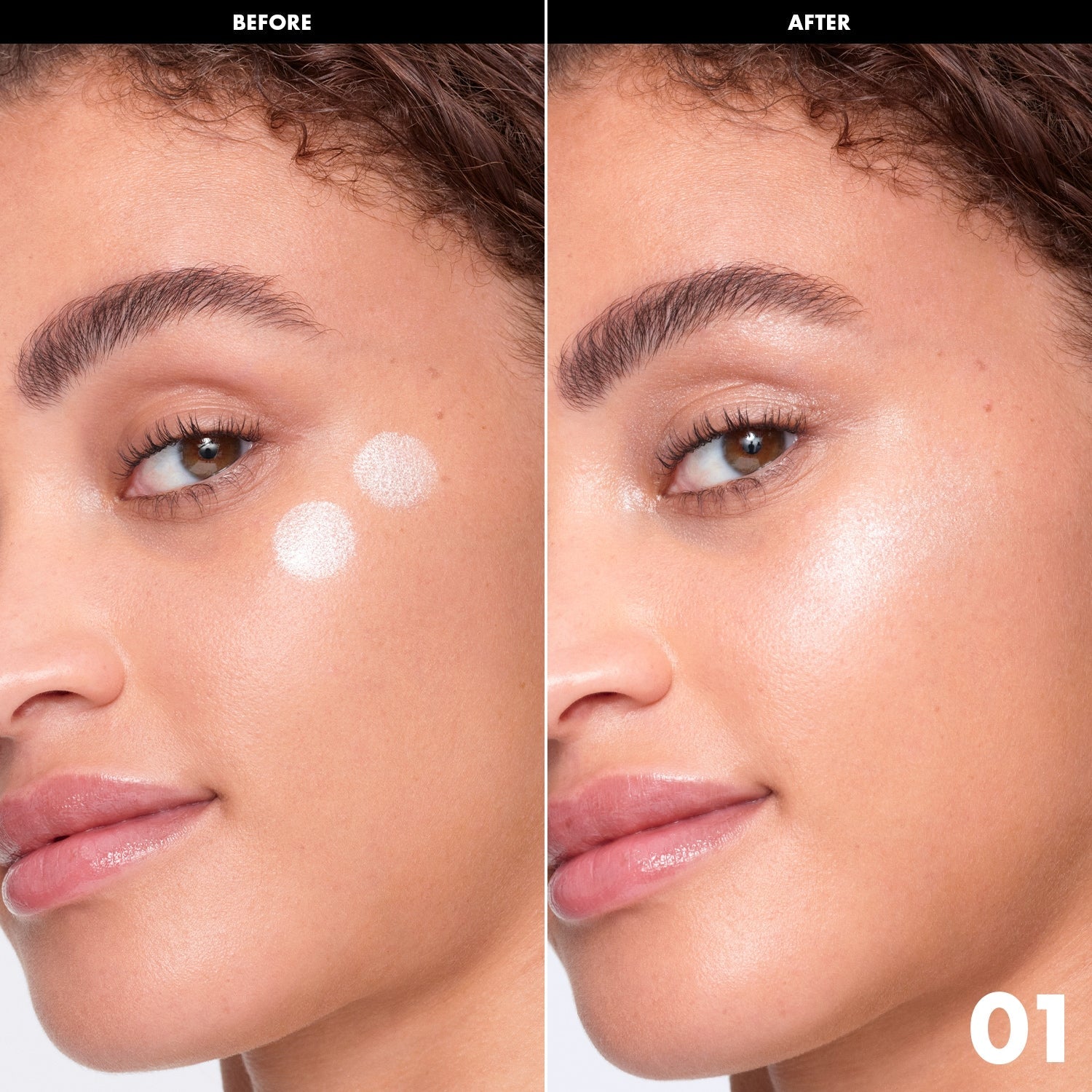 SEPHORA - GLEAM & GO - Highlighter liquide fini seconde peau-02 On the clock (7 ml)