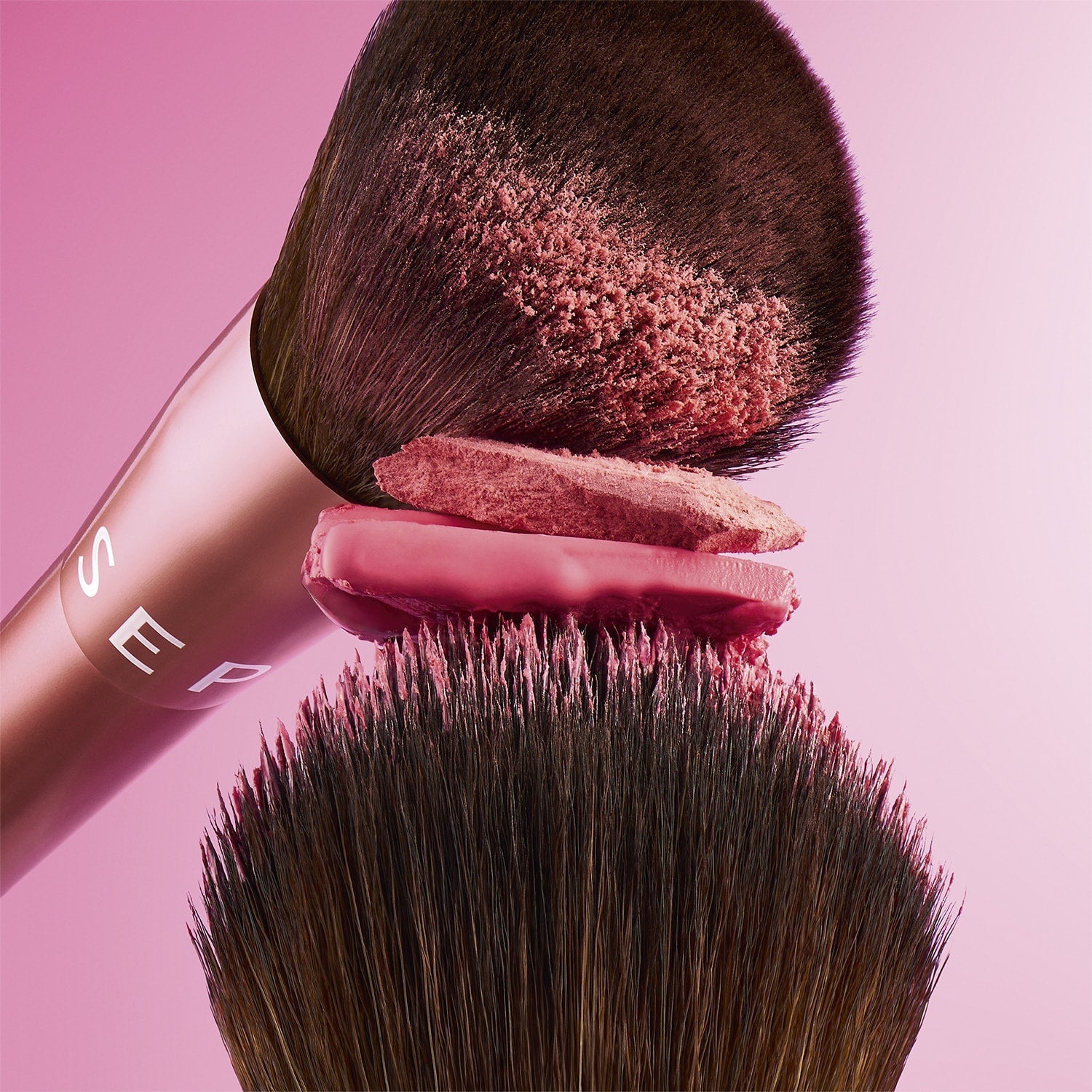 SEPHORA - Le Pinceau Duo Joues - Application Intuitive, Fini Parfait