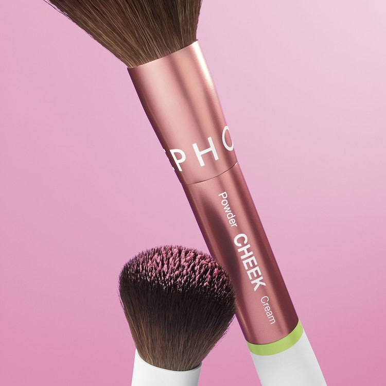 SEPHORA - Le Pinceau Duo Joues - Application Intuitive, Fini Parfait