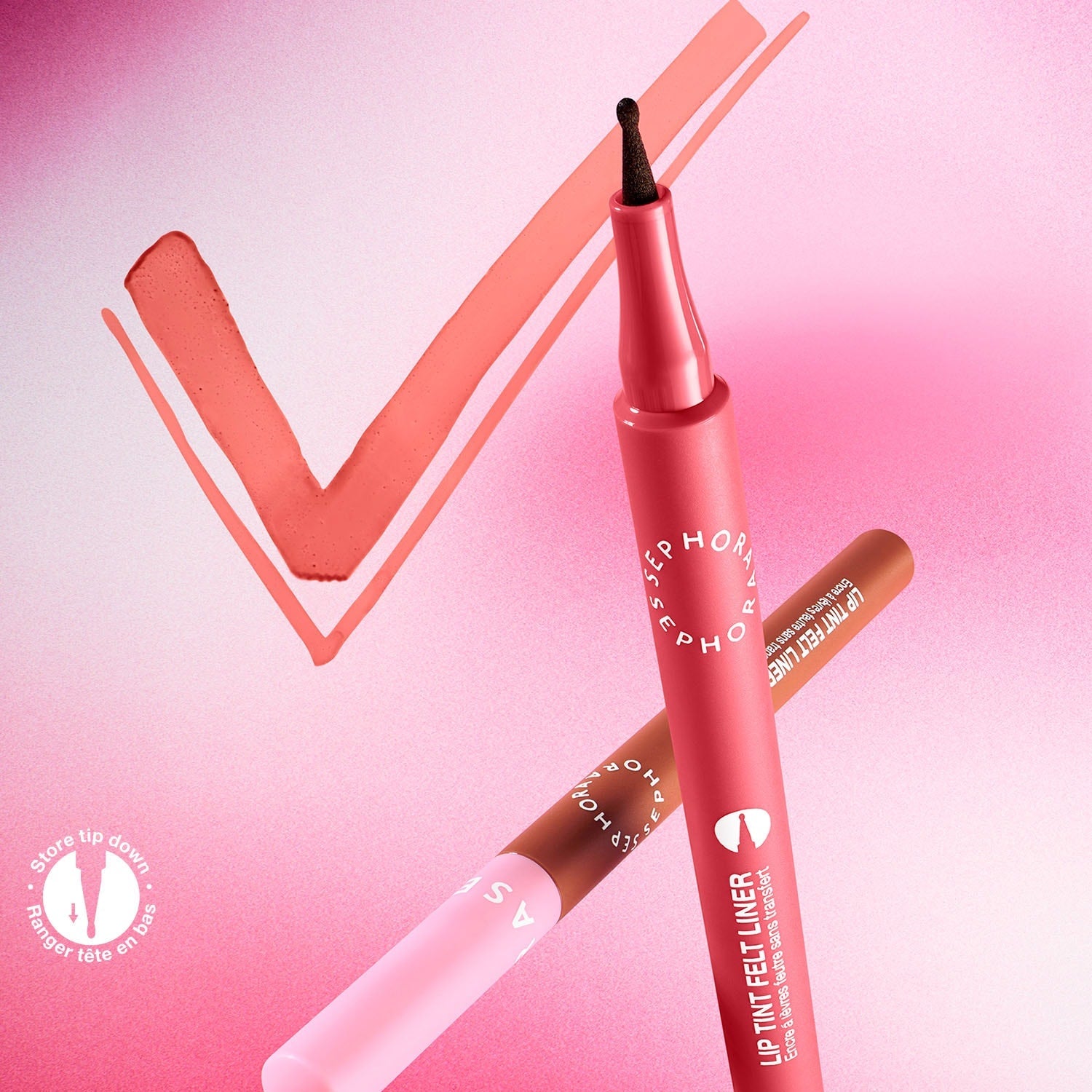 SEPHORA -LIP TINT FELT LINER - 02 Rosewood trace (1 ml)