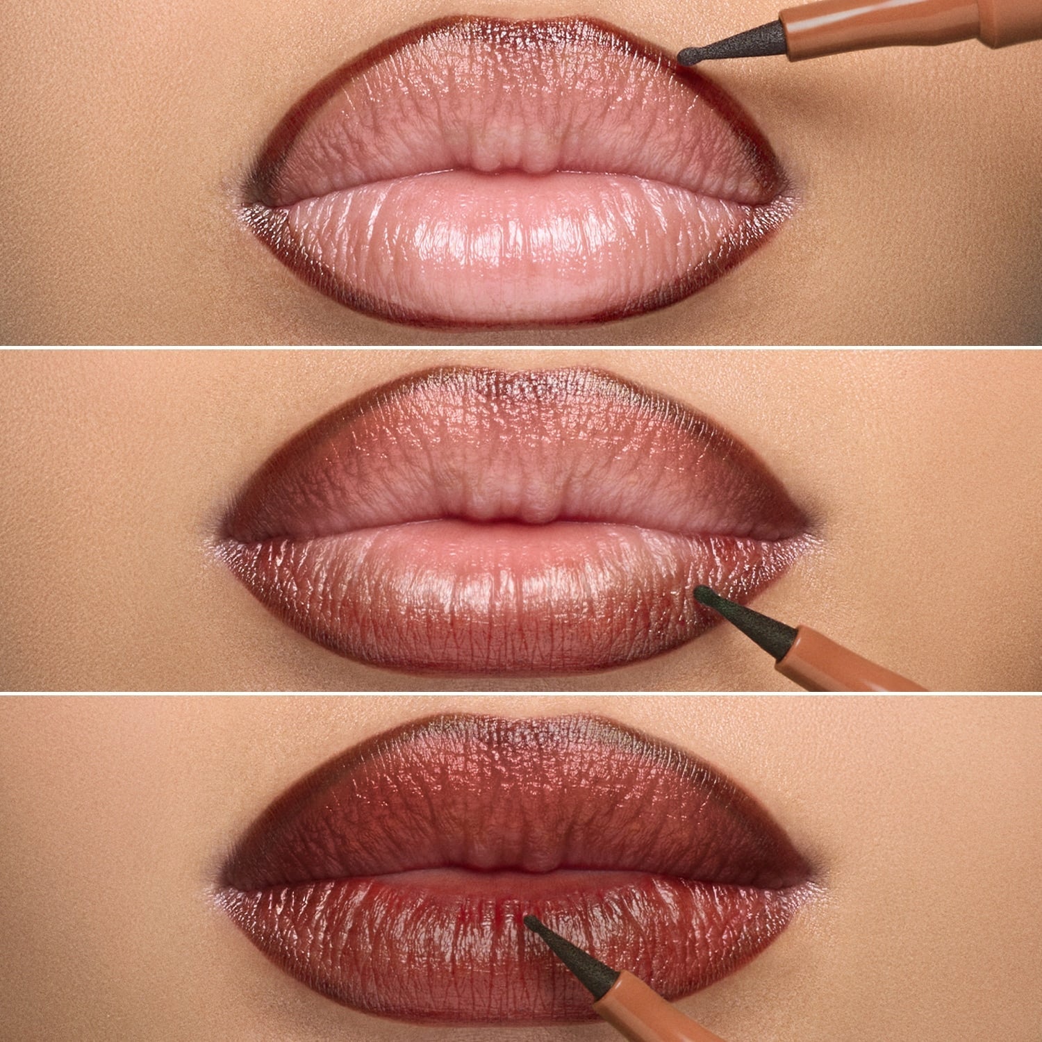 SEPHORA - LIP TINT FELT LINER - 04 Cocoa swipe