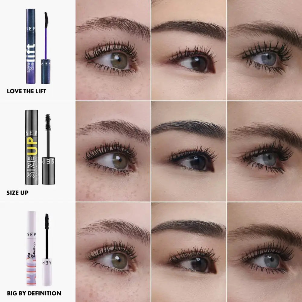 Sephora - MINI Size Up Mascara Volume Extra Large Immédiat - ref Ultra Black mascara
