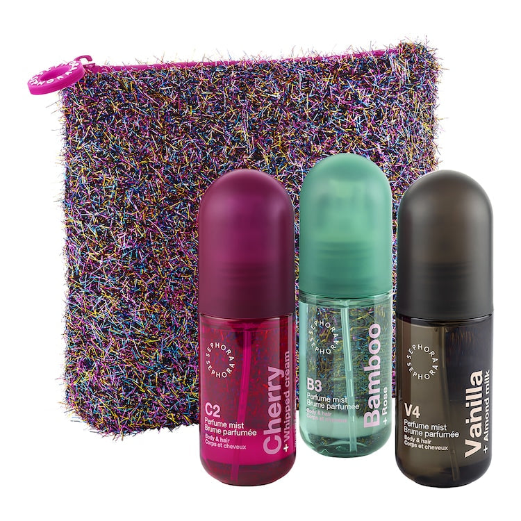 SEPHORA -MIST & MATCH - Coffret trio de brumes parfumées corps et cheveux
