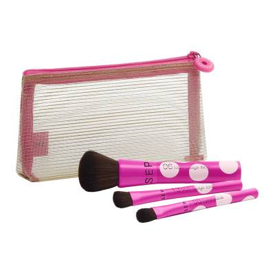SEPHORA - Set To-Go Essential Brushes ( 3pcs )