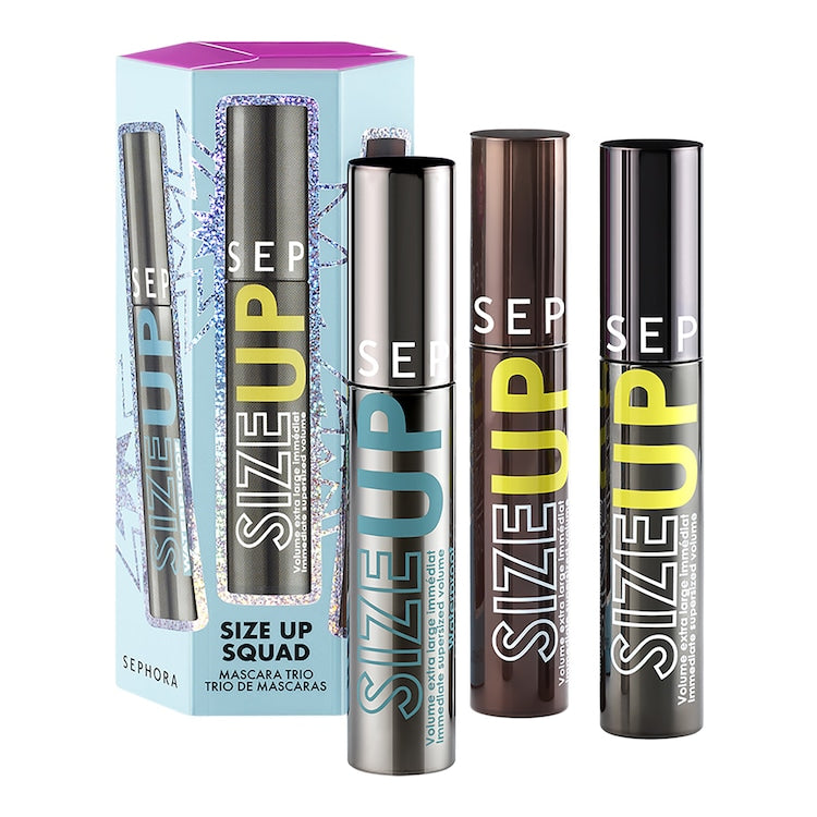 SEPHORA- TRIO DE MASCARAS - 3 mascaras : Noir, Marron et Waterproof