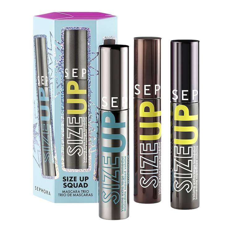 SEPHORA- TRIO DE MASCARAS - 3 mascaras : Noir, Marron et Waterproof