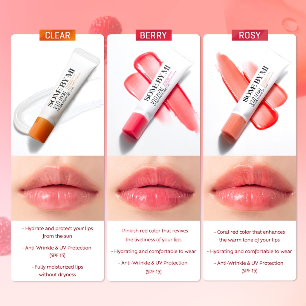 Some By Mi V10 Hyal Lip Sun Protector (Rosy) Buy Online At K-Beauty Shine Some By Mi V10 Hyal Lip Sun Protector (Rosy)