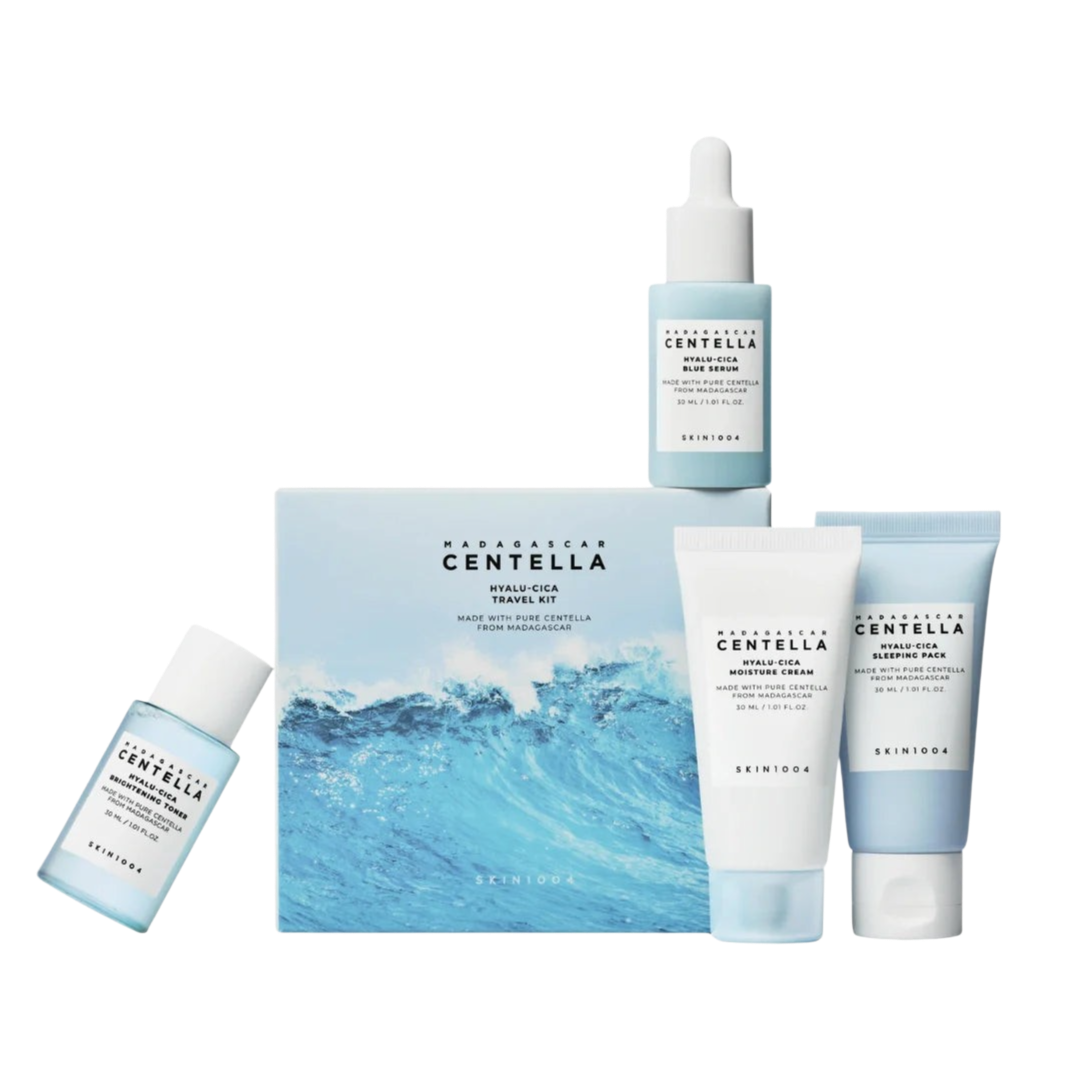 SKIN 1004 - Madagascar Centella Hyalu-Cica Travel Kit ( 4pcs MINI )