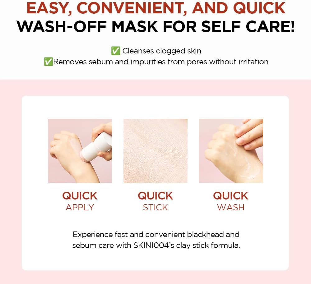 SKIN 1004 - Madagascar Centella Poremizing Quick Clay Stick Mask - 27g