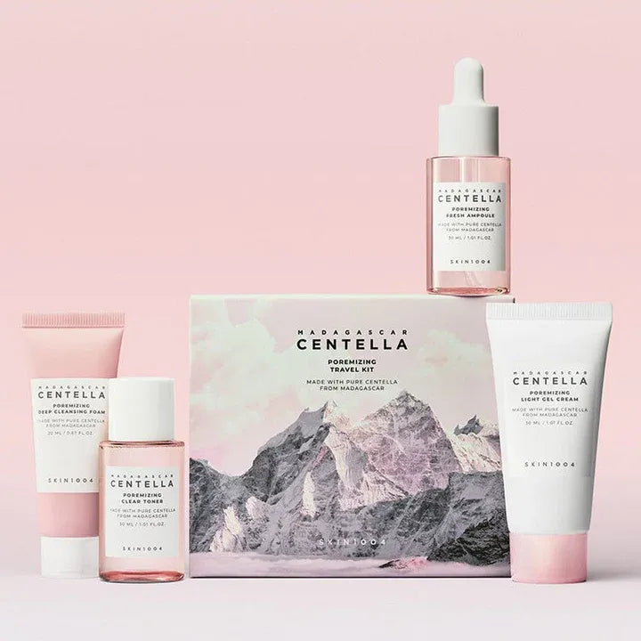 SKIN 1004 - Madagascar Centella Poremizing Travel Kit ( 4 pcs Mini )