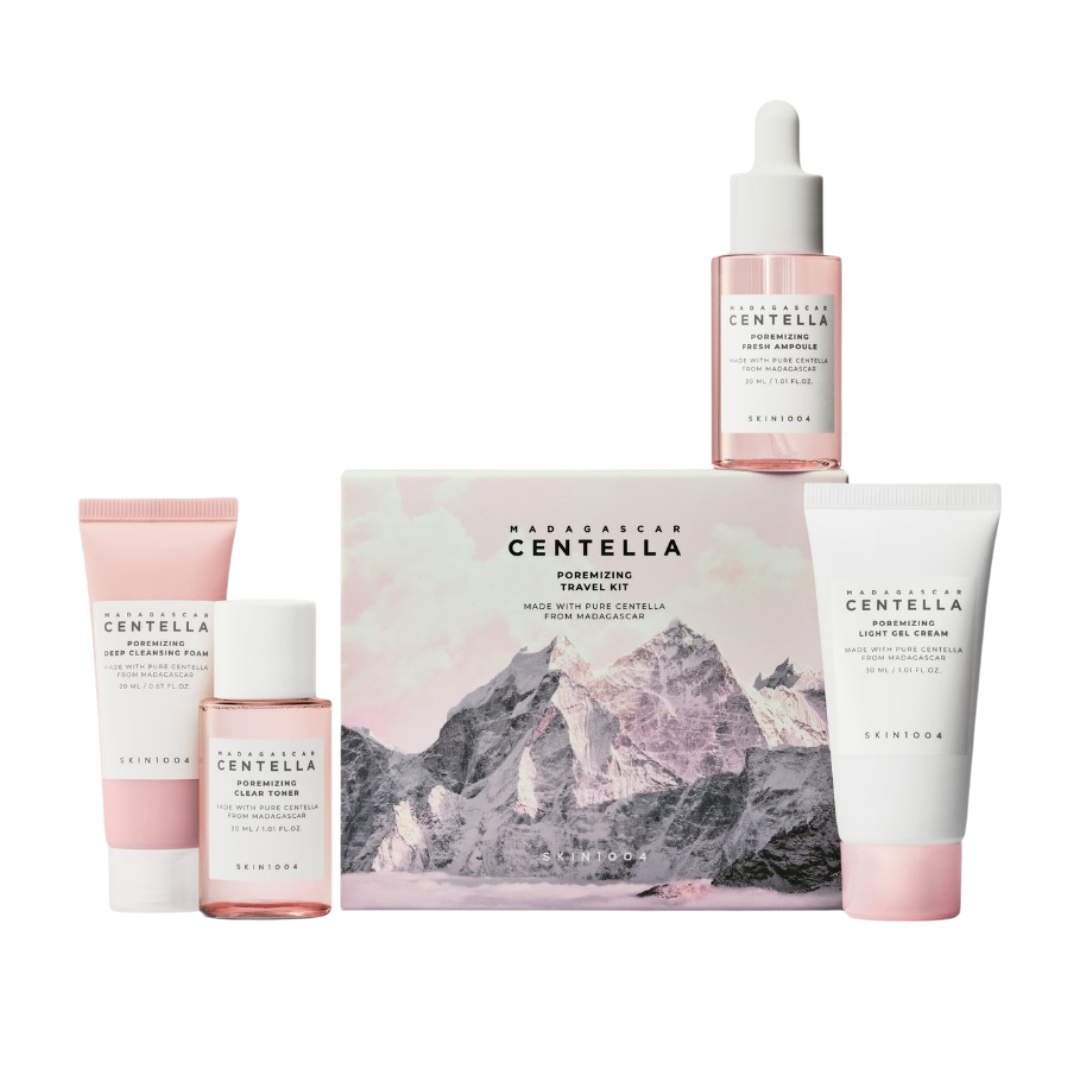 SKIN 1004 - Madagascar Centella Poremizing Travel Kit ( 4 pcs Mini )