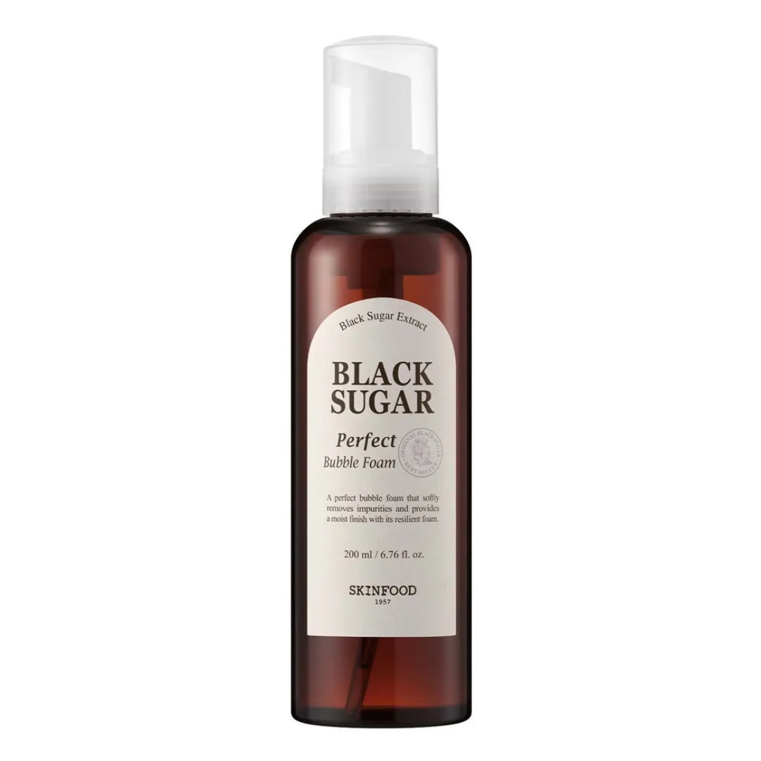 SKINFOOD - Black Sugar Perfect Bubble Foam - 200ml