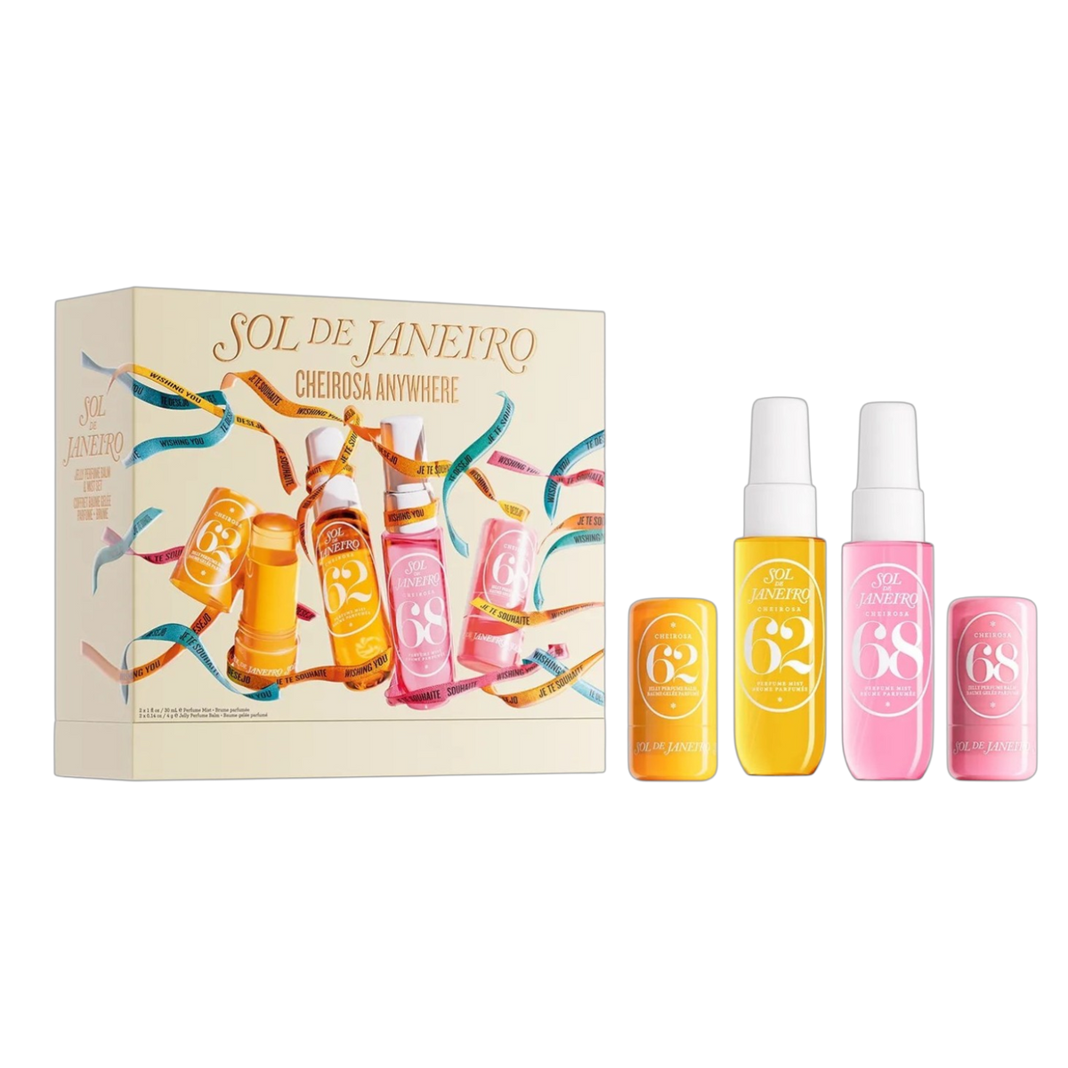 SOL DE JANEIRO - Cheirosa Anywhere ( 4pcs )