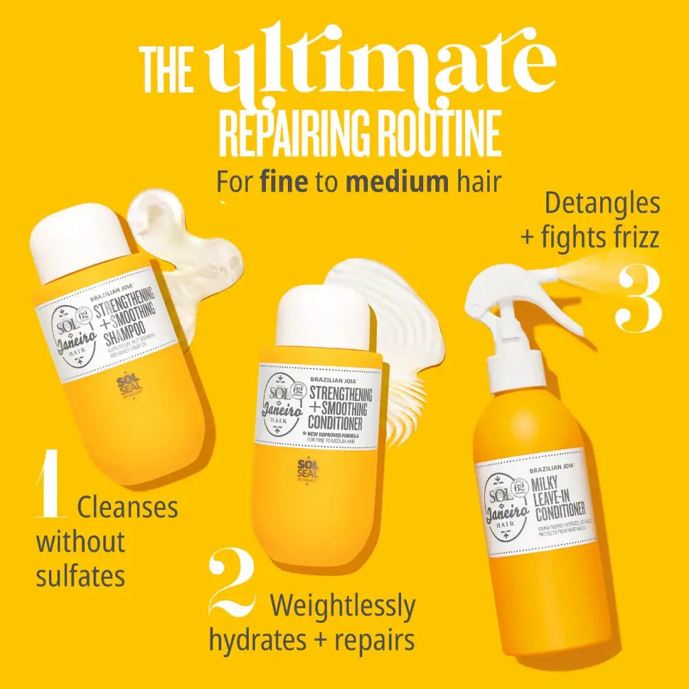 SOL DE JANEIRO - DUO Brazilian Joia™ Strengthening Smoothing Shampoo + Conditioner - 2x295ml crème pour le corps
