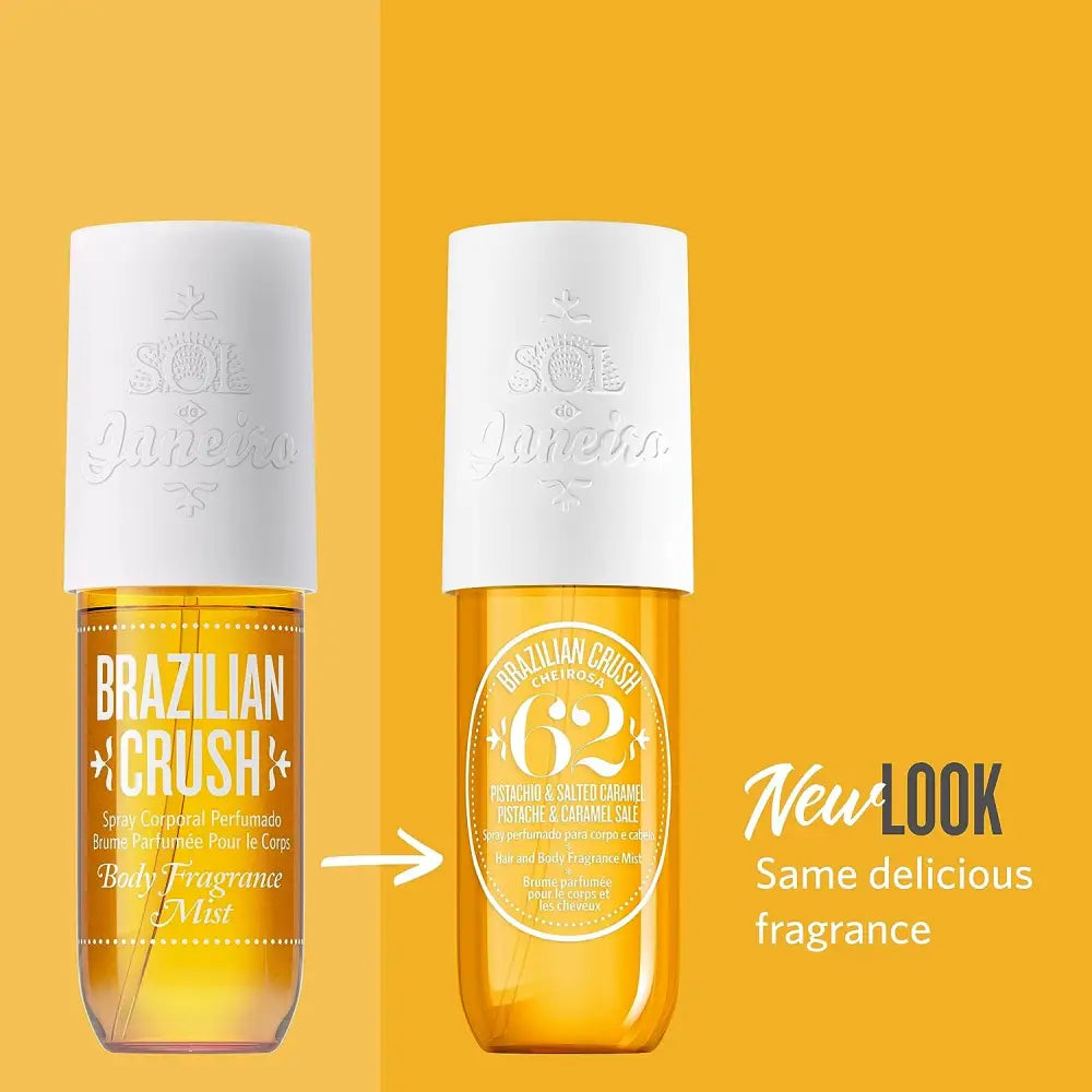 SOL DE JANEIRO - MINI Brazilian Crush Cheirosa 62 - Brume Parfumée Pour Le Corps Et Les Cheveux - 30ml