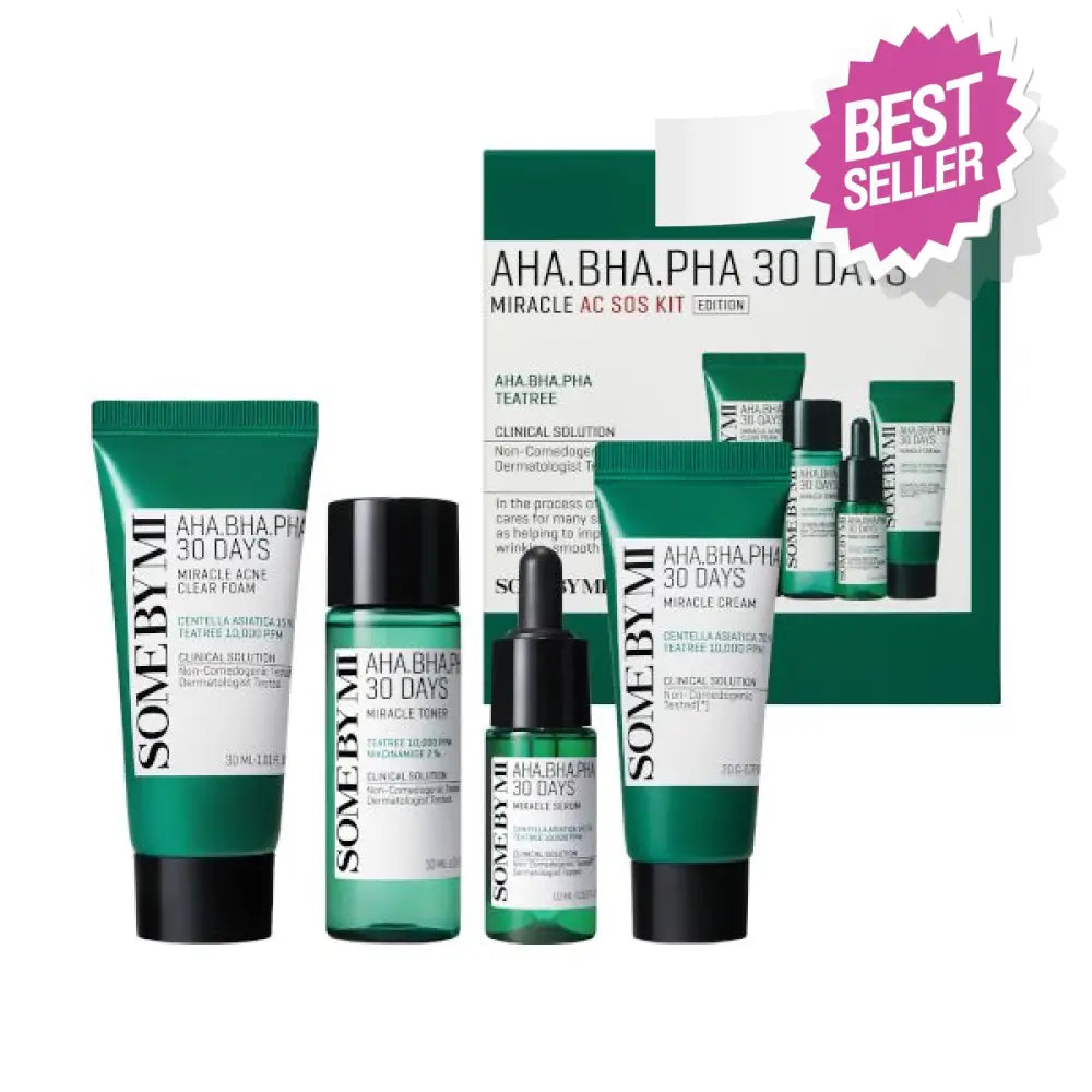 SOME BY MI - AHA BHA PHA 30 MIRACLE AC SOS KIT ( 4pcs MINI )