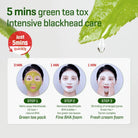 SOME BY MI Bye Bye Blackhead 30 Days Miracle Green Tea Tox Mousse Exfoliante 120g