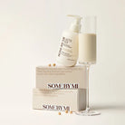 SOME BY MI - Duo Double Cleansing Lactosoy Peeling Cleanser + Lactosoy Sebum & Blackhead Cleansing Oil (2pcs)