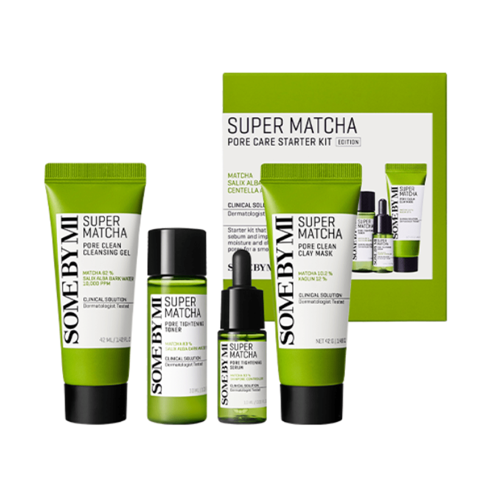 SOME BY MI - Super Matcha Pore Care Starter Kit ( 4pcs Mini )