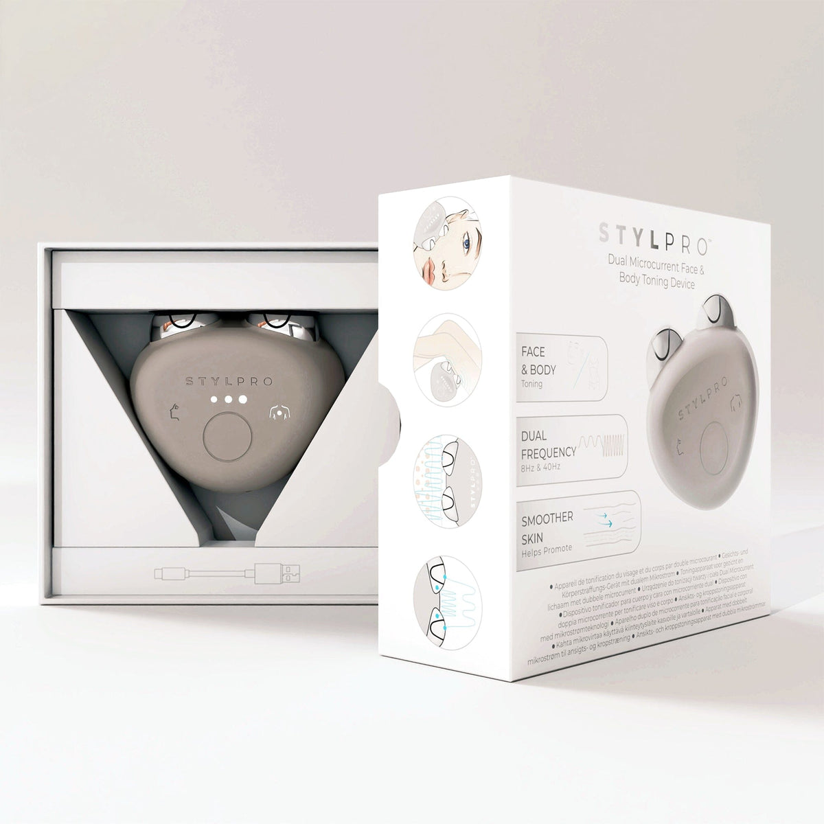 STYLPRO - Dual Microcurrent Face & Body Toning Device