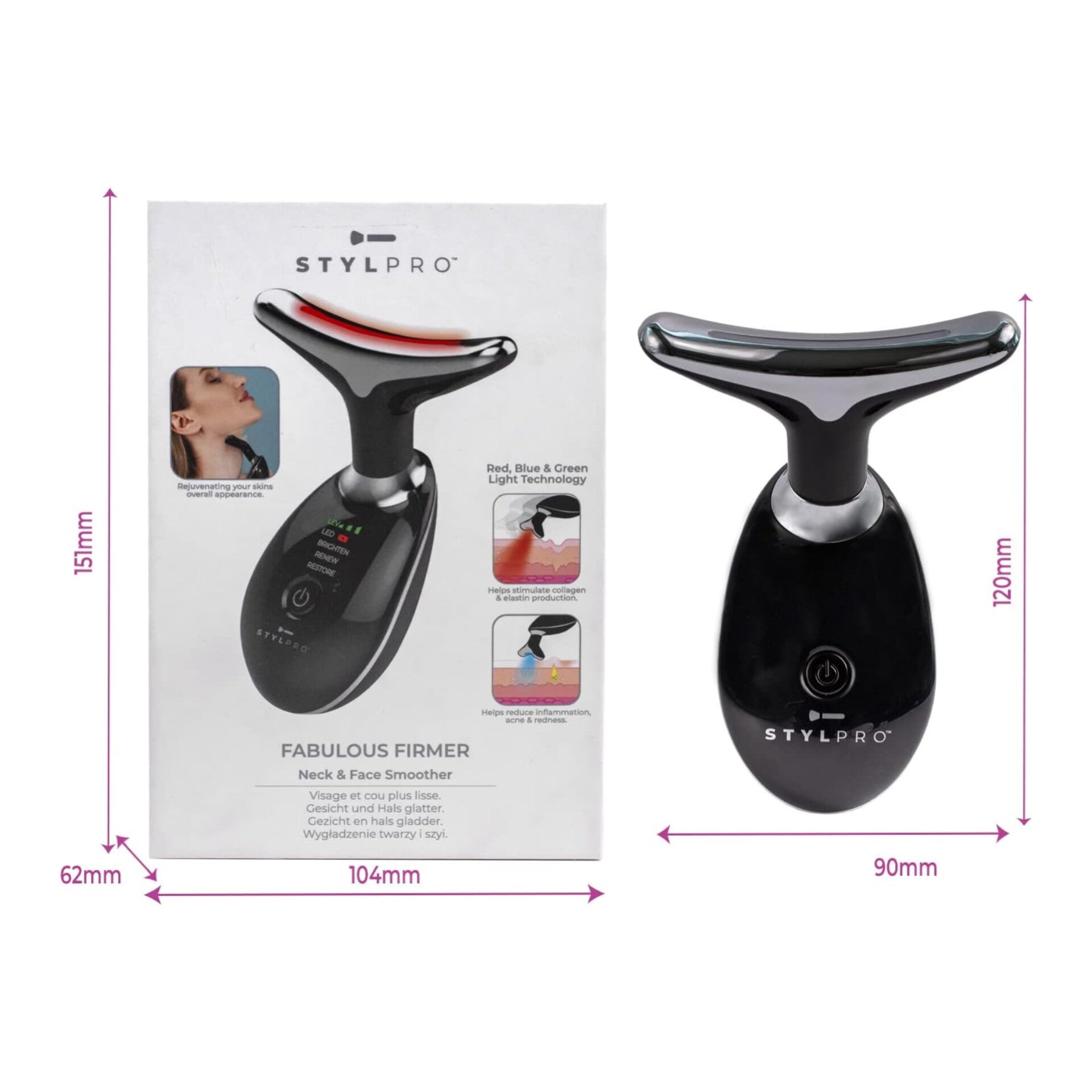 STYLPRO - Fabulous Firmer Neck & Face Smoother