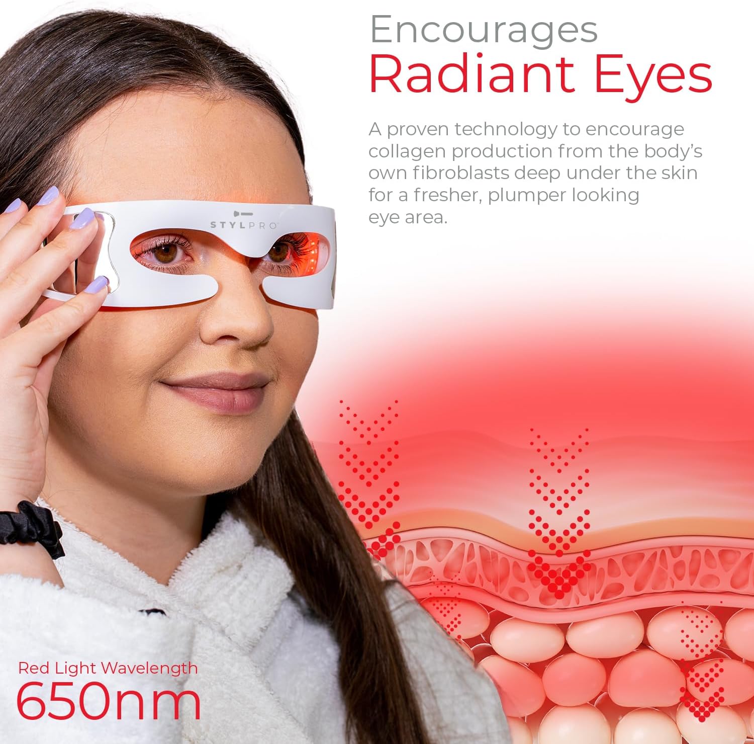 STYLPRO - Radiant Eyes Red Light Goggles