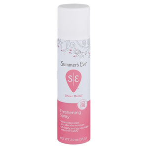 Summer's Eve - Déodorant Spray Hygiénique - réf Sheer Floral
