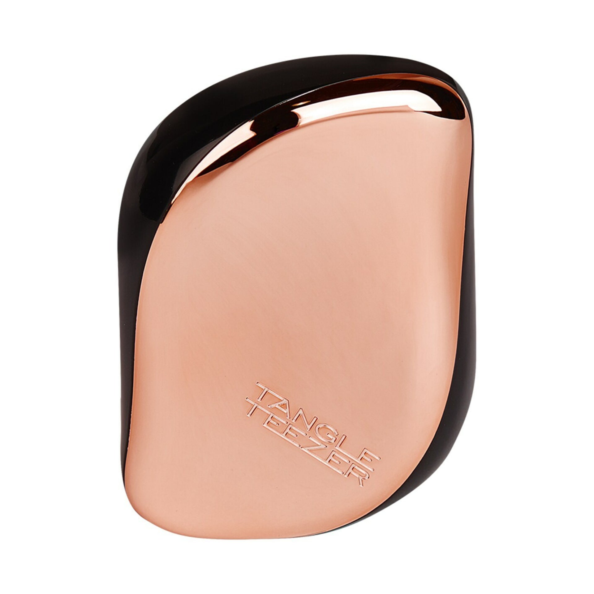 TANGLE TEEZER - Compact Styler Black Dorée, Brosse spécial démêlage - Rose Gold Black