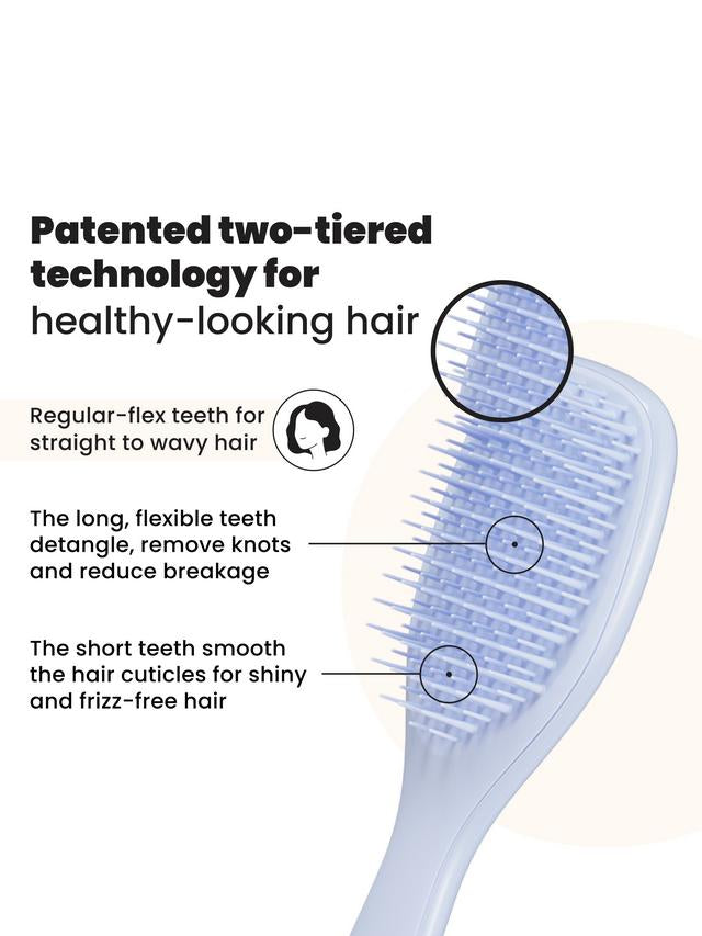 TANGLE TEEZER -The Mini Ultimate Detangler Hair Brush, Digital Lavender