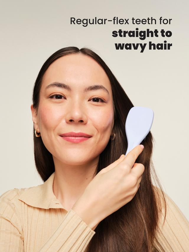 TANGLE TEEZER -The Mini Ultimate Detangler Hair Brush, Digital Lavender