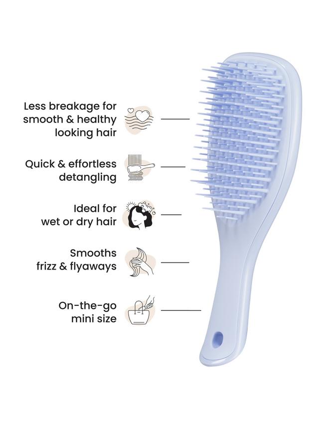 TANGLE TEEZER -The Mini Ultimate Detangler Hair Brush, Digital Lavender