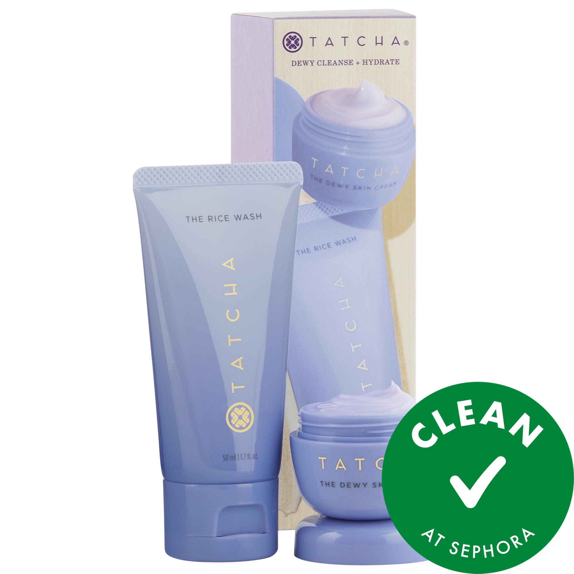TATCHA - Dewy Cleanse + Hydrate Duo - Edition Limitée