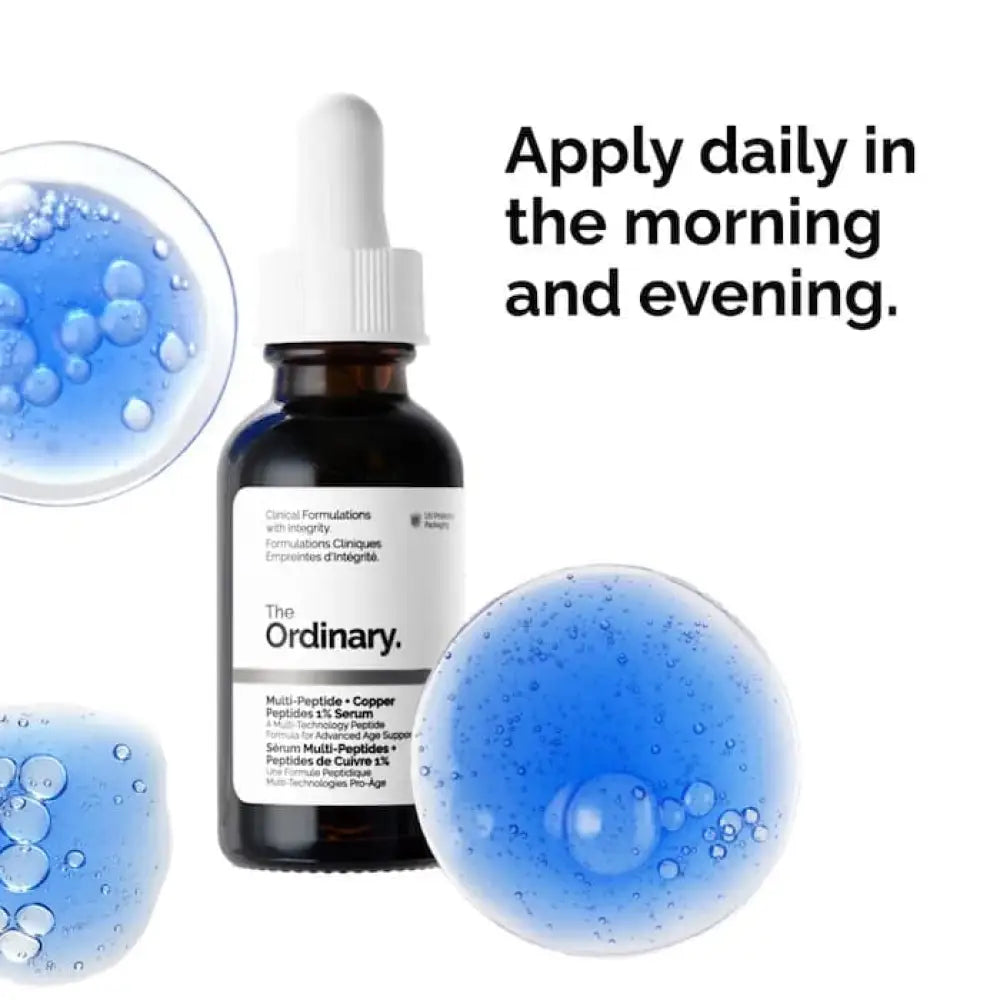 THE ORDINARY Multi Peptide + Copper Peptides 1% Serum 30ml masques