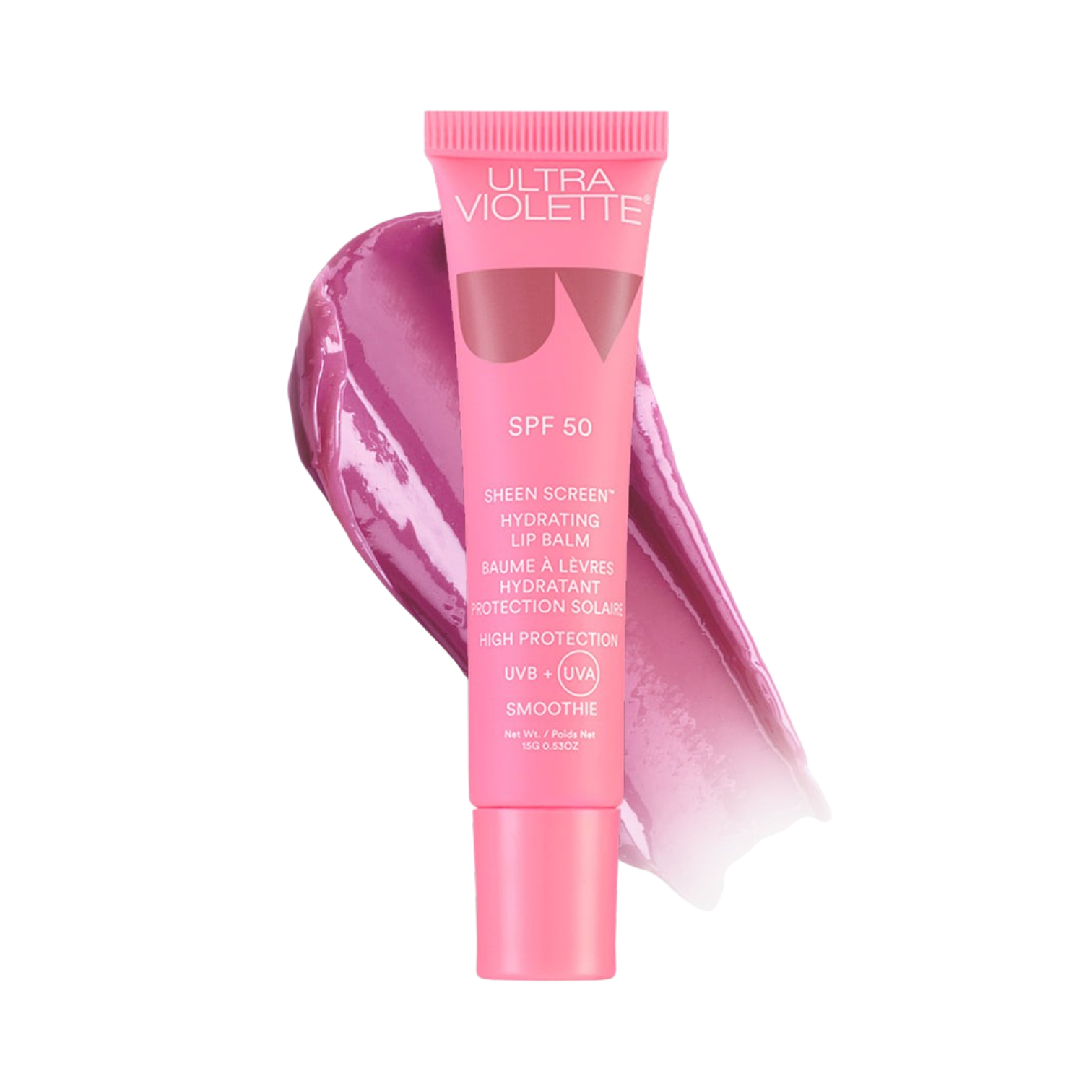 ULTRA VIOLETTE - Lip Baume Sheen Screen - Smoothie