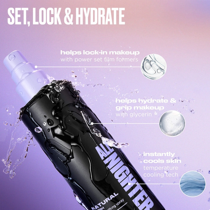 URBAN DECAY -All Nighter Waterproof Natural Finish Setting Spray with 24HR Wear