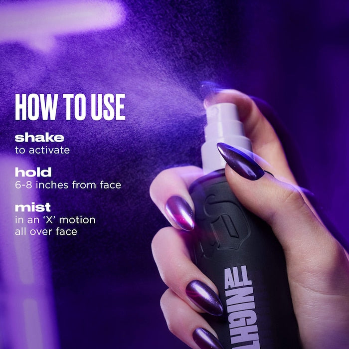 URBAN DECAY -All Nighter Waterproof Natural Finish Setting Spray with 24HR Wear