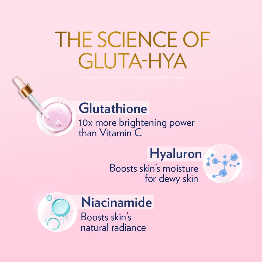 VASELINE - Gluta-Hya Dewy Bright Serum Burst Lotion - 330ml